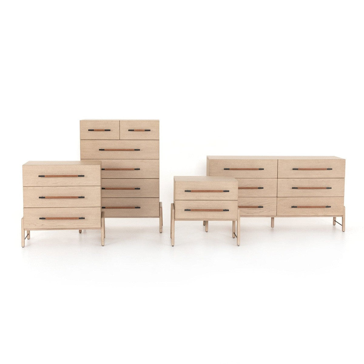 Rosedale 6 Drawer Dresser - Yucca Oak Veneer