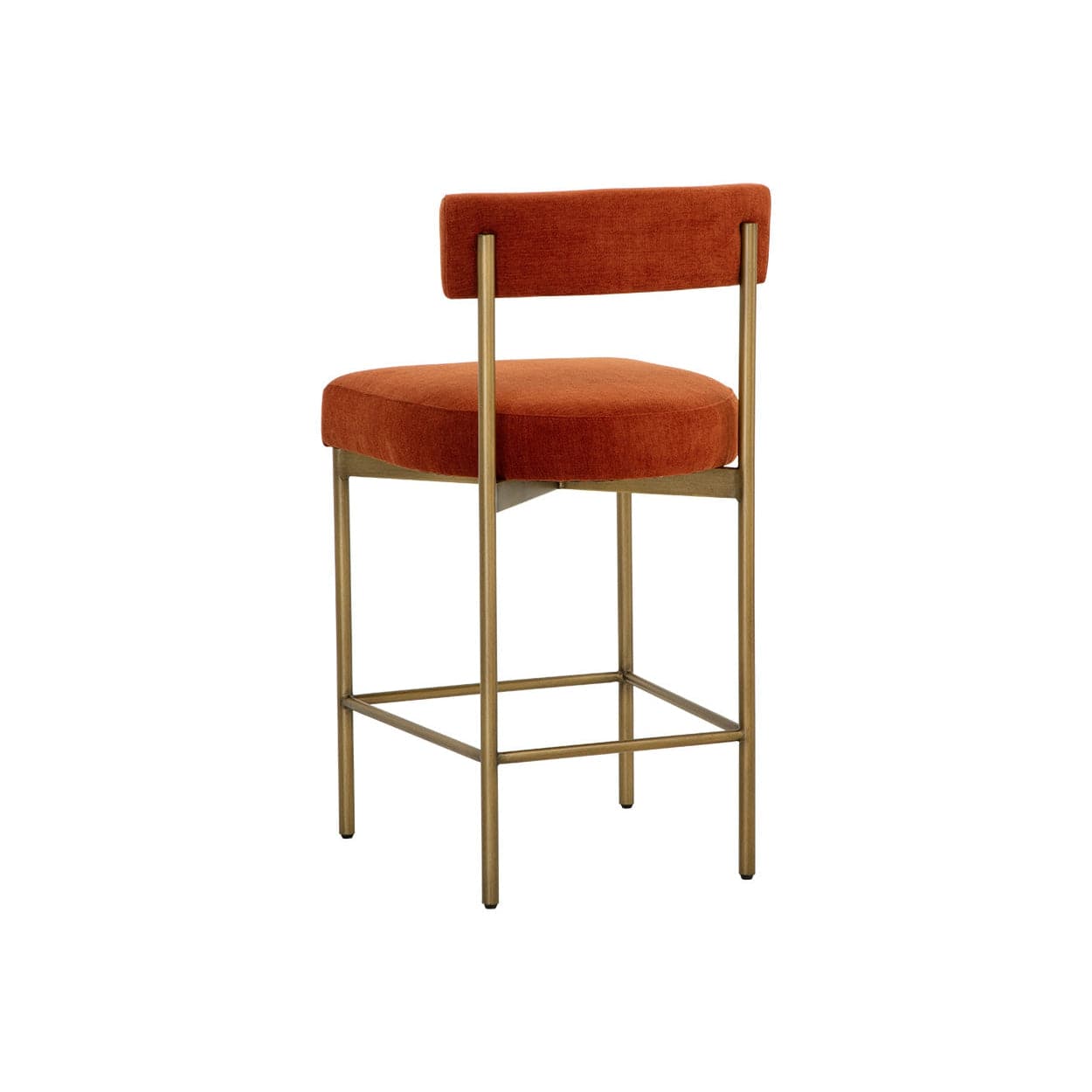 Seneca Counter Stool-Sunpan-SUNPAN-106061-Stools & OttomansAntique Brass - Arena Cement-15-France and Son