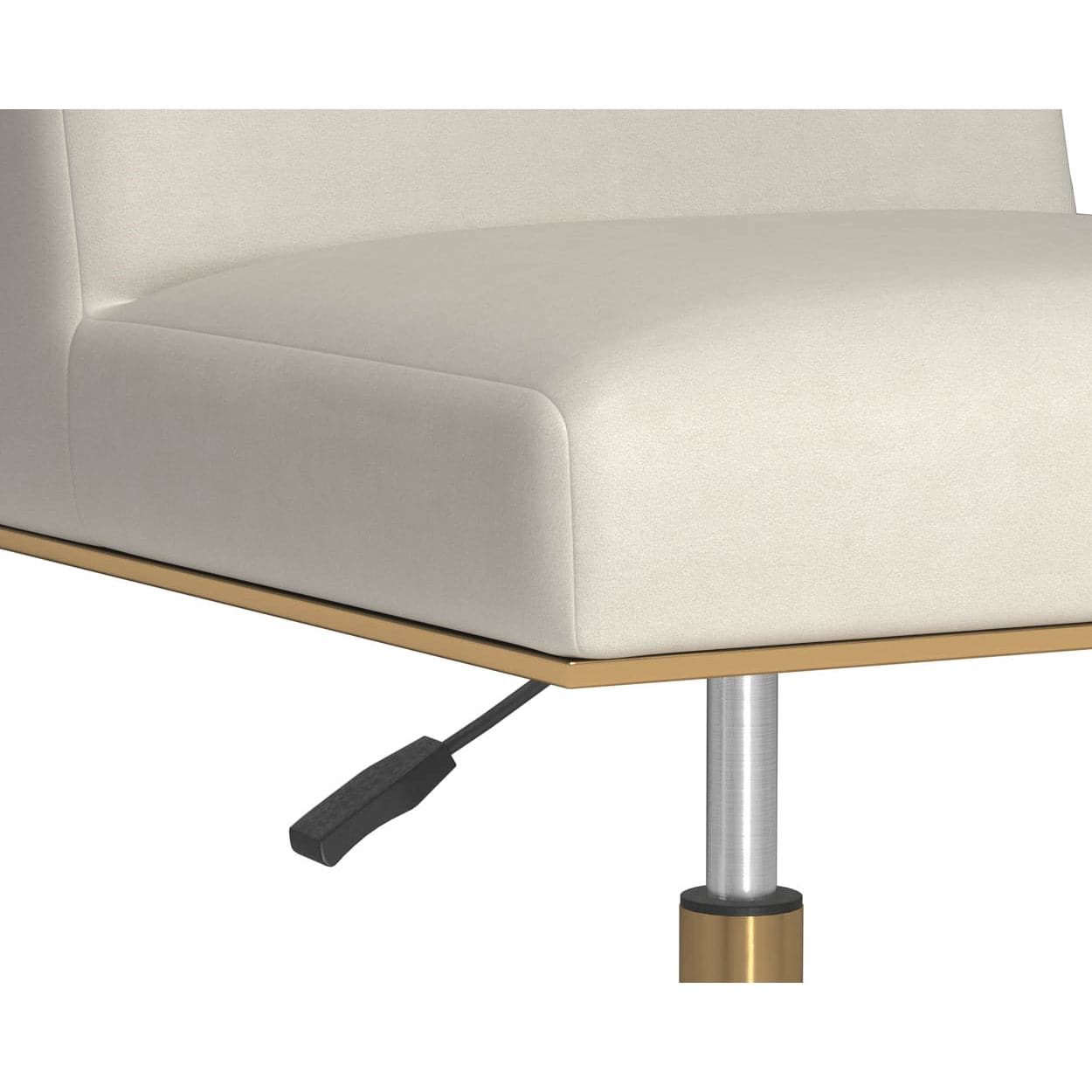 Dean Office Chair-Sunpan-SUNPAN-108838-Task ChairsBrushed Brass - Ernst Silverstone-11-France and Son