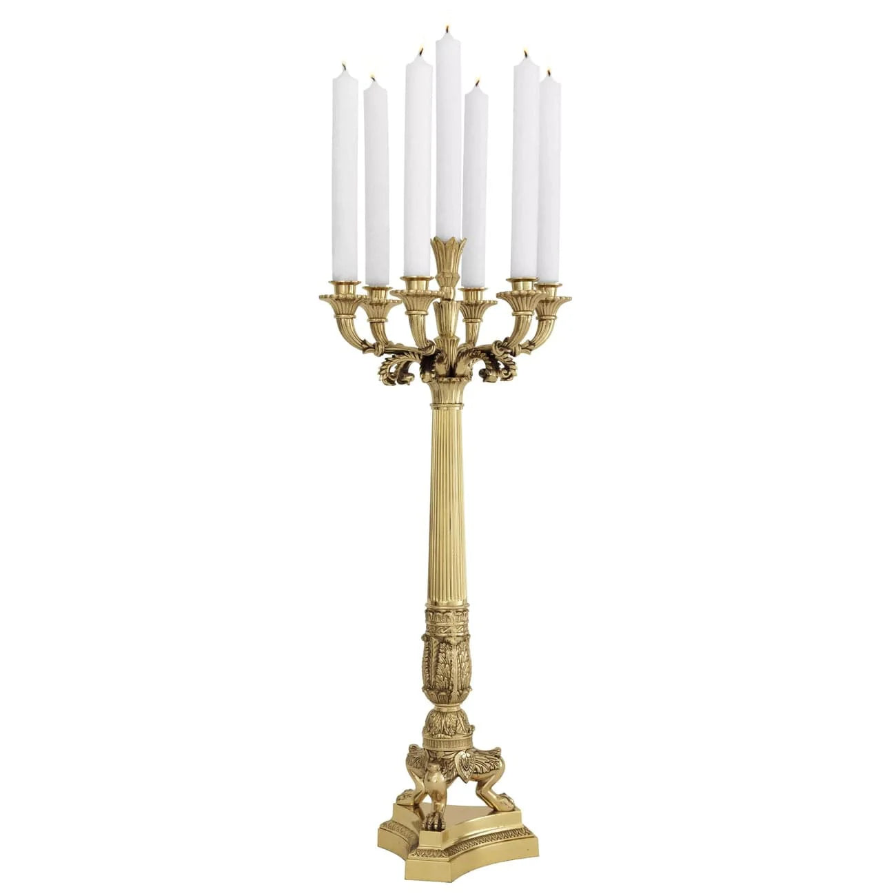 Candle Holder Jefferson-Eichholtz-EICHHOLTZ-109230-DecorPolished Brass-5-France and Son