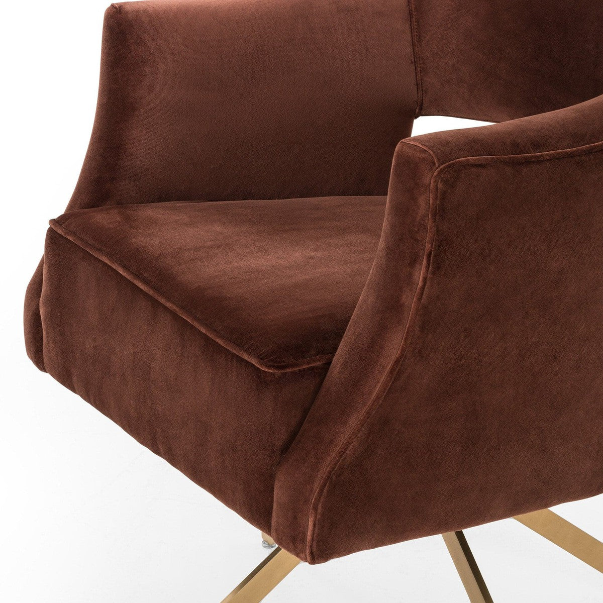 Adara Desk Chair - Surrey Auburn