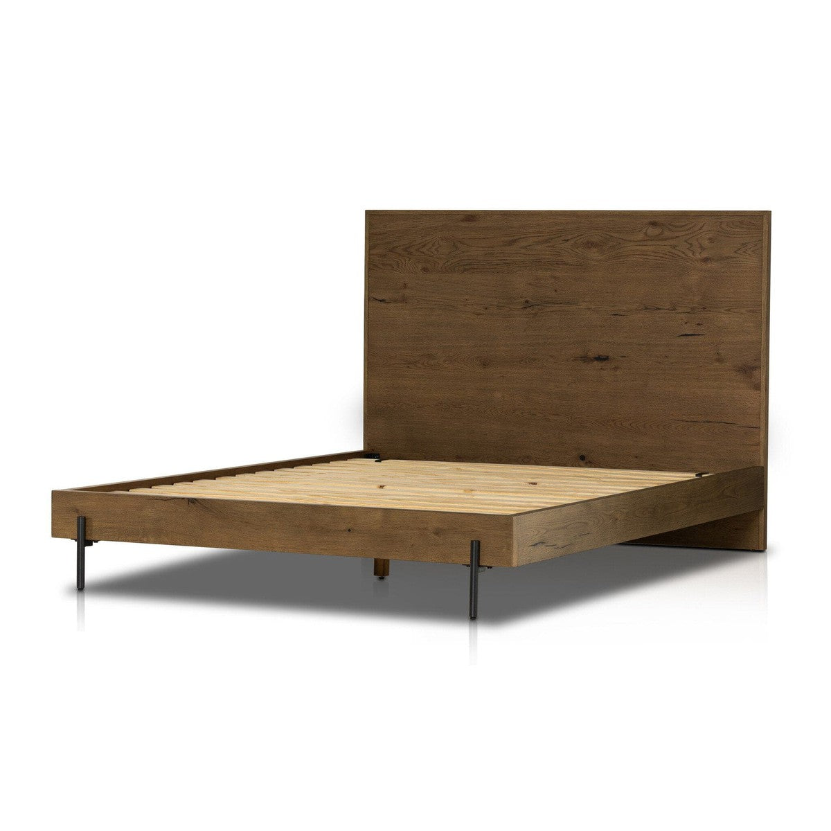 Eaton Bed - Amber Oak Resin - Queen