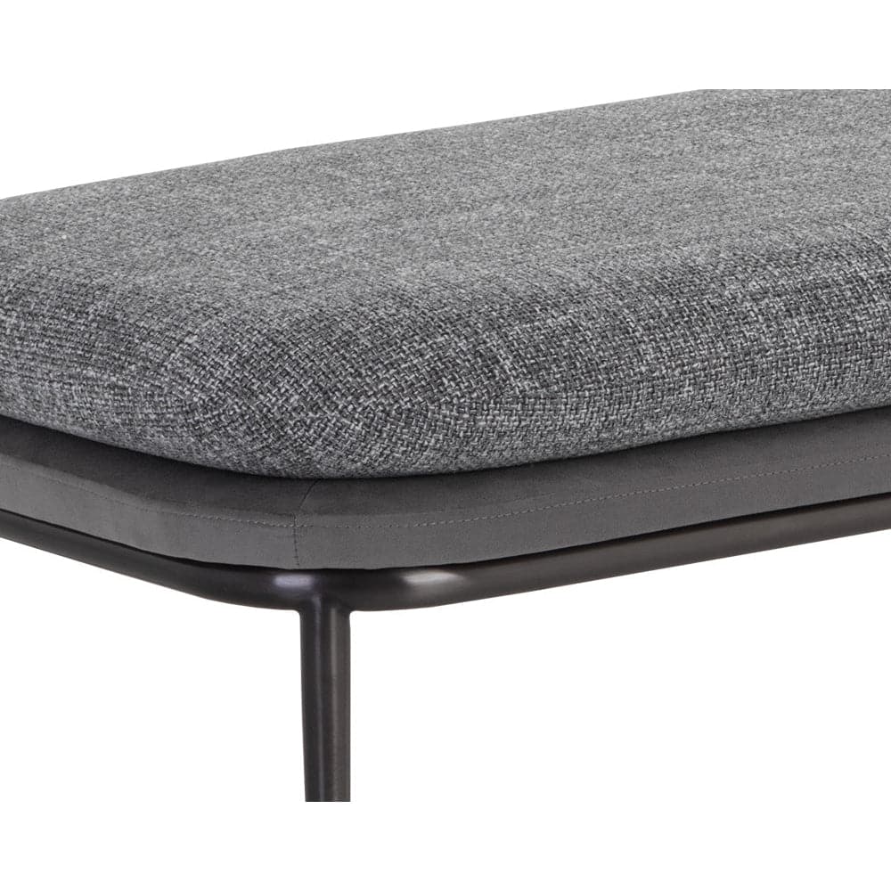 Koffi Bench-Sunpan-SUNPAN-109314-BenchesGrey - Gunmetal-3-France and Son