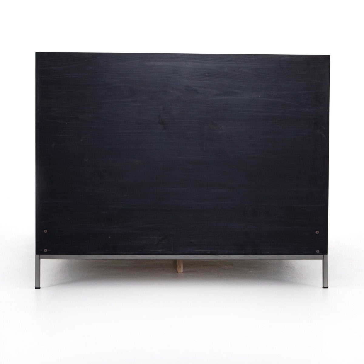 Trey Bed - Black Wash Poplar- King