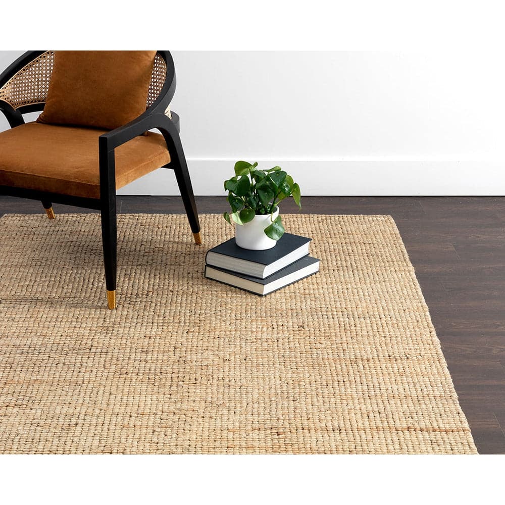 Meknes Hand - Woven Rug - Natural - 8'' x 10''-Sunpan-SUNPAN-109339-Rugs-2-France and Son