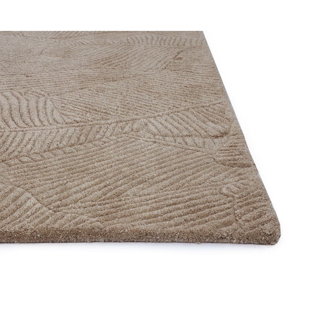 Calathea Hand - Tufted Rug 8'' x 10''-Sunpan-SUNPAN-109362-RugsOatmeal-6-France and Son