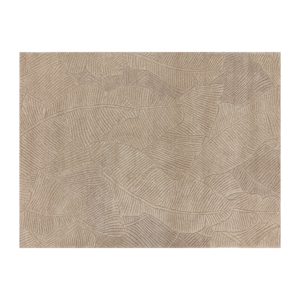 Calathea Hand - Tufted Rug-Sunpan-SUNPAN-109367-Rugs9' x 12'-Sand-2-France and Son