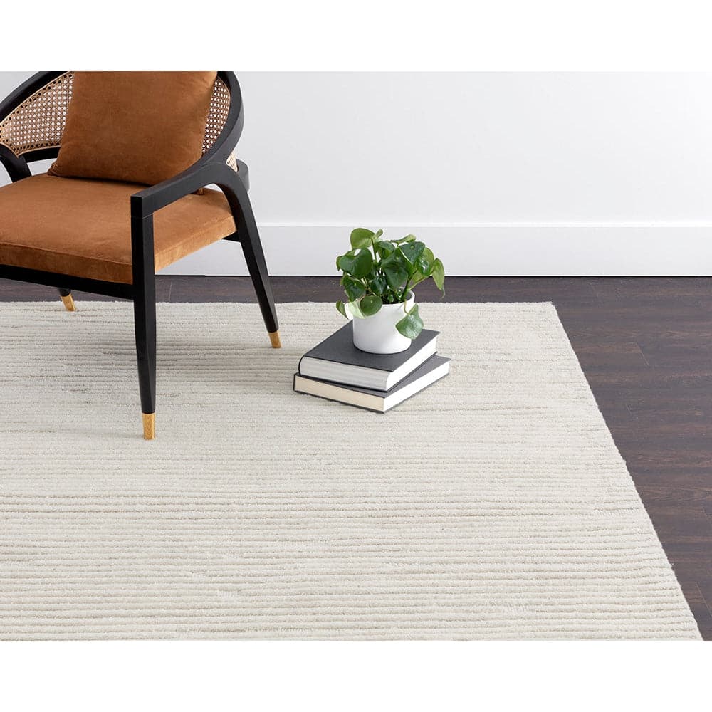 Deva Hand - Woven Rug - 8'' x 10''-Sunpan-SUNPAN-109379-RugsIvory-3-France and Son