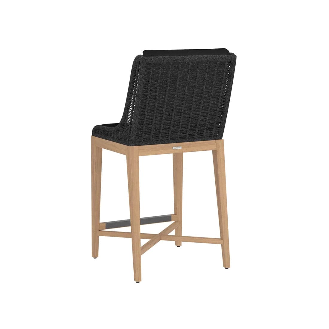 Sorrento Counter Stool + Barstool-Sunpan-SUNPAN-110438-Stools & OttomansArashi Black-Counter Stool-11-France and Son