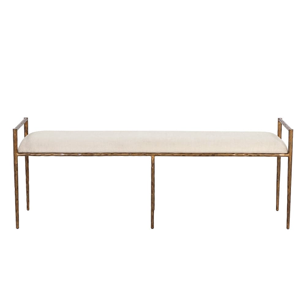 Esai Bench-Sunpan-SUNPAN-110136-BenchesZenith Taupe Grey-6-France and Son