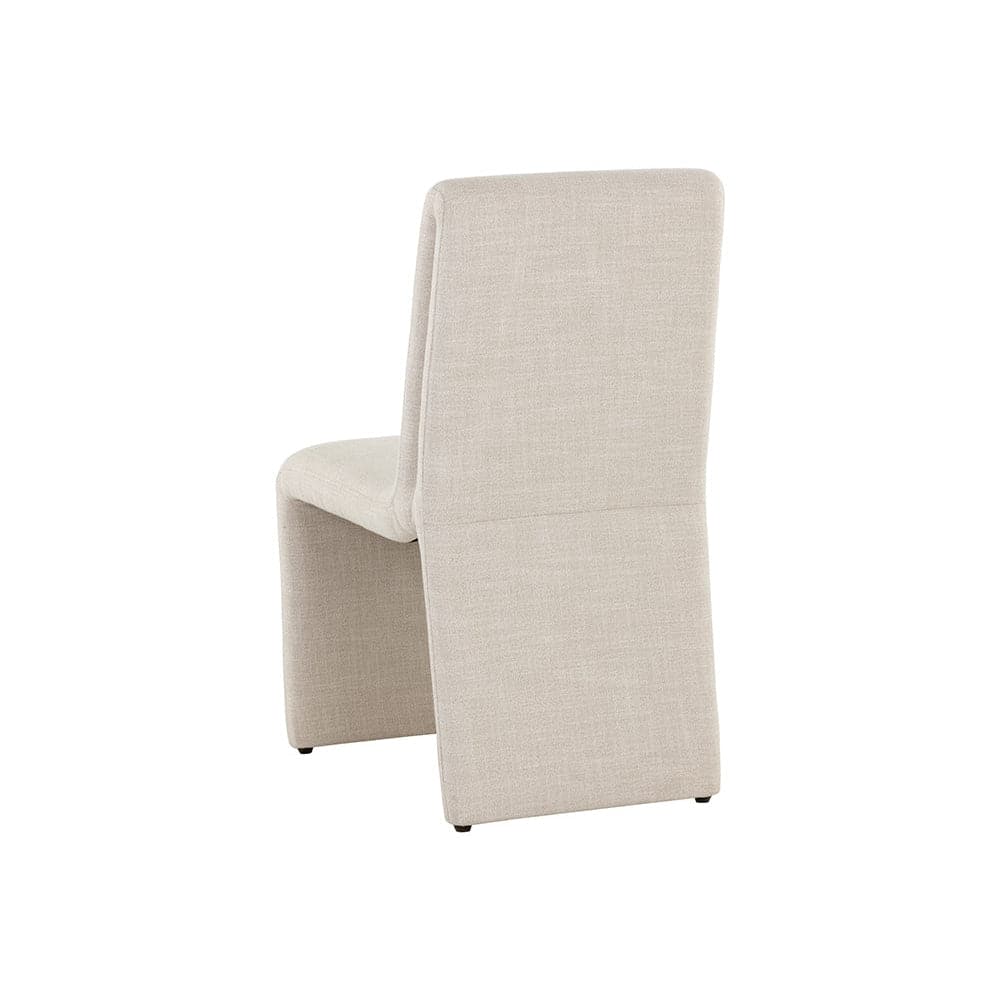 Cascata Dining Chair - Effie Linen-Sunpan-SUNPAN-109692-Dining Chairs-4-France and Son