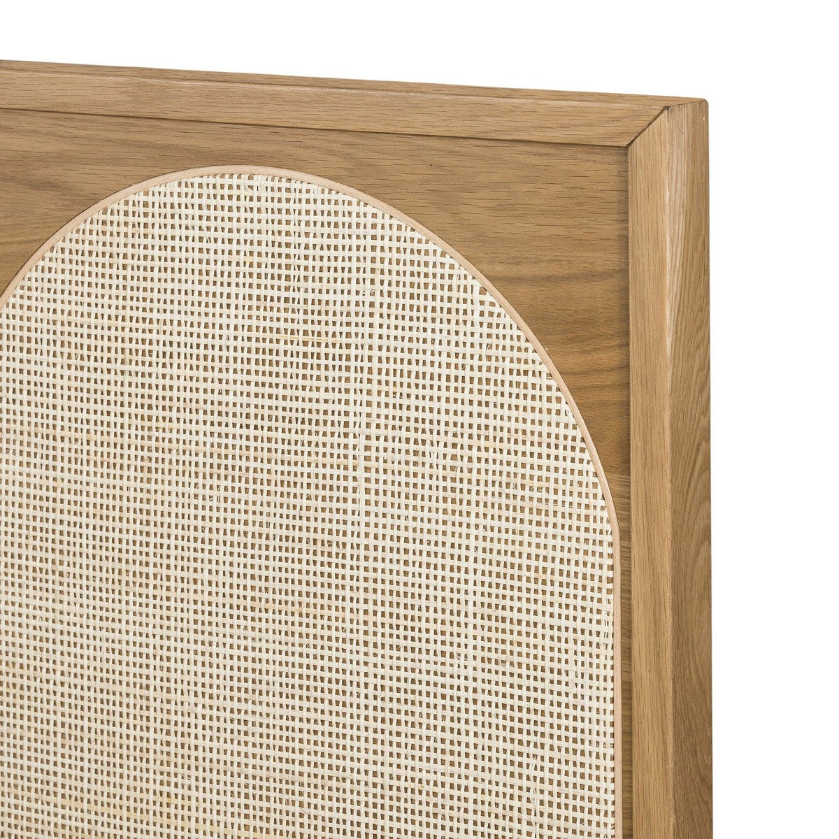 Allegra Bed - Honey Oak - Queen