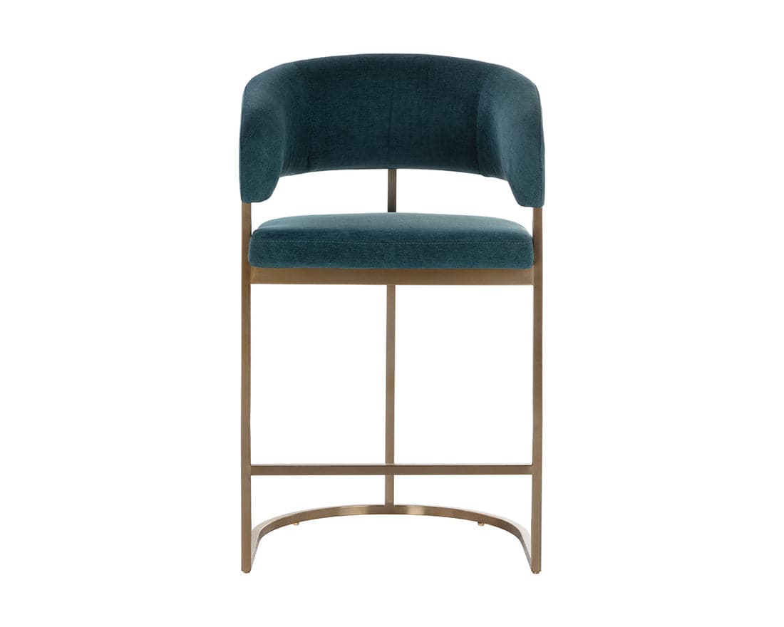 Marris Counter Stool-Sunpan-SUNPAN-109748-Stools & OttomansDanny Teal-3-France and Son