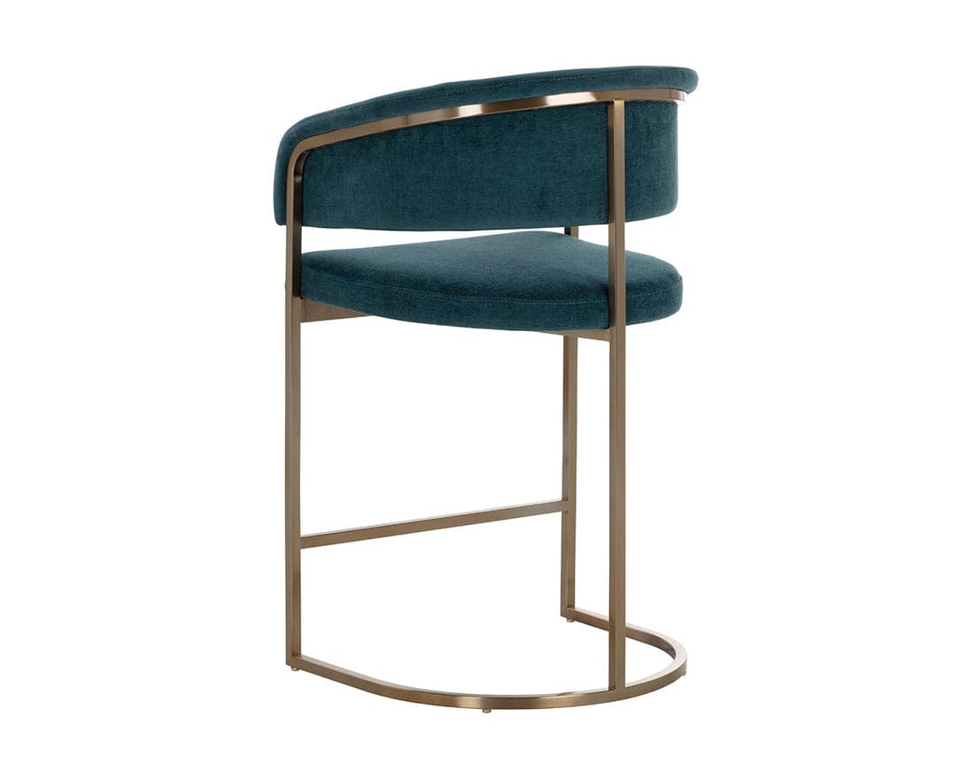 Marris Counter Stool-Sunpan-SUNPAN-109748-Stools & OttomansDanny Teal-5-France and Son