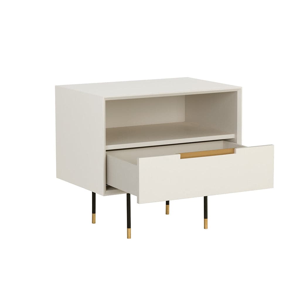 Danbury Nightstand-Sunpan-SUNPAN-109760-NightstandsModern Cream-2-France and Son