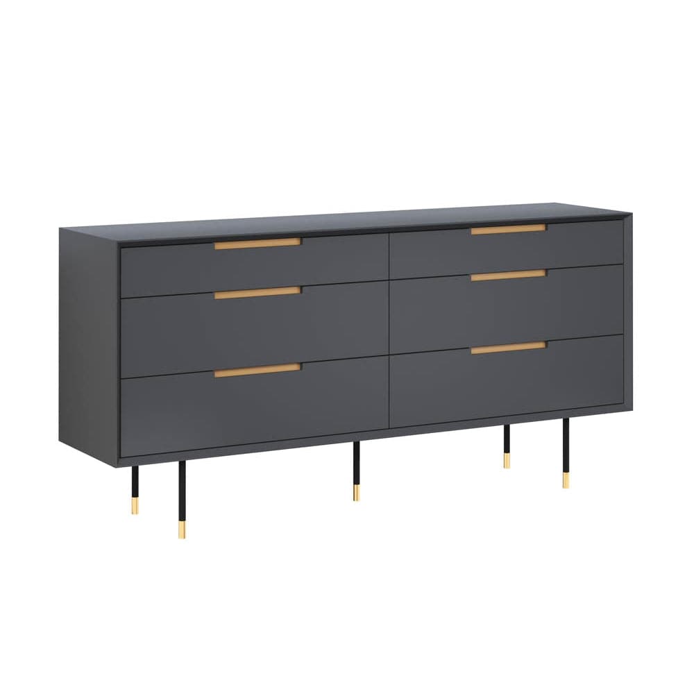 Danbury Dresser-Sunpan-SUNPAN-109762-DressersSlate Navy-5-France and Son