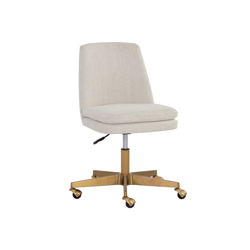 Berget Office Chair-Sunpan-SUNPAN-109793-Task ChairsMina Ivory-5-France and Son