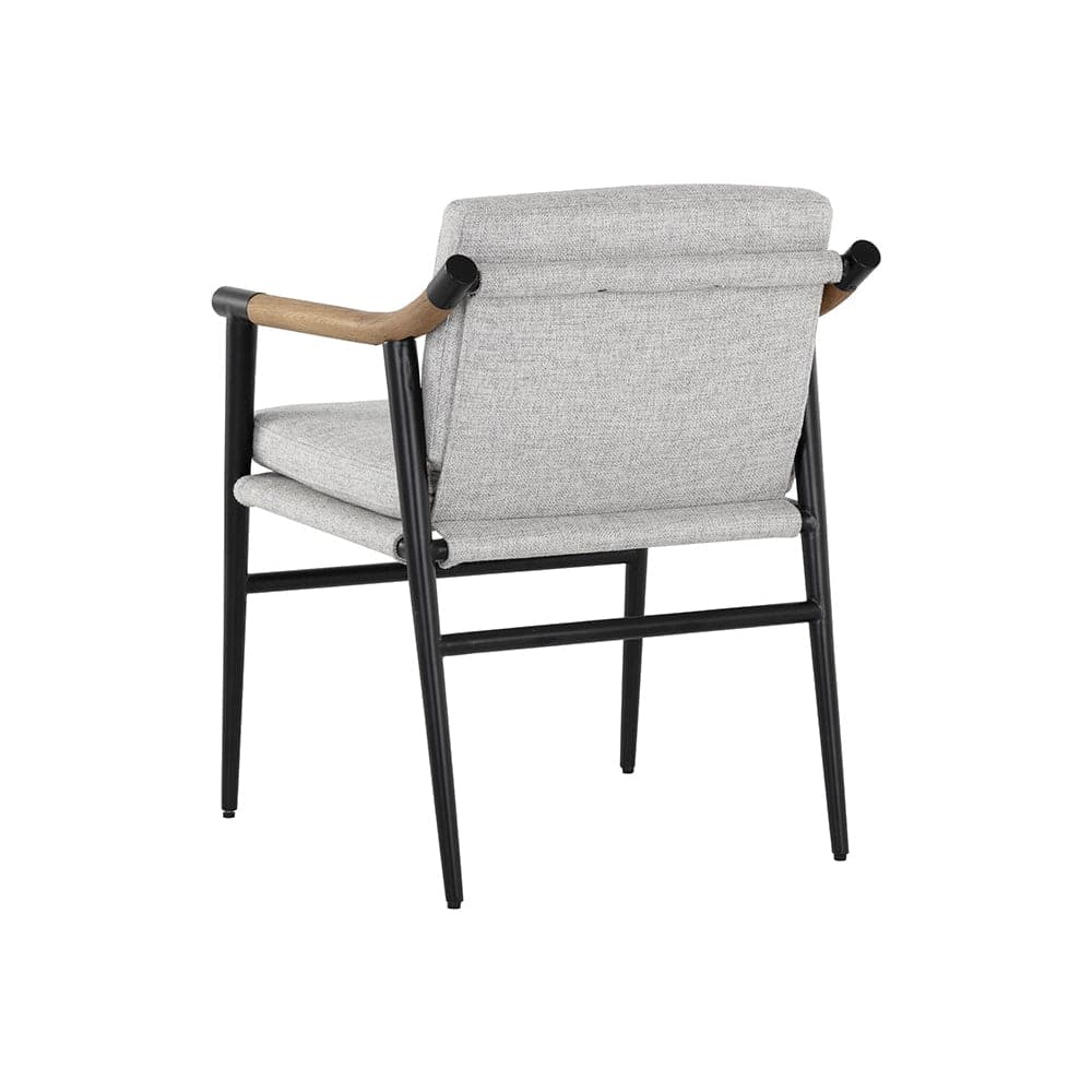 Meadow Dining Armchair - Vault Fog-Sunpan-SUNPAN-109858-Dining Chairs-5-France and Son