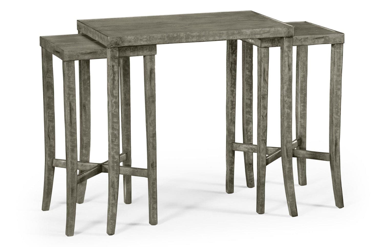 Nesting Cocktail Tables in Antique Dark Grey-Jonathan Charles-JCHARLES-491040-ADG-Side Tables-3-France and Son