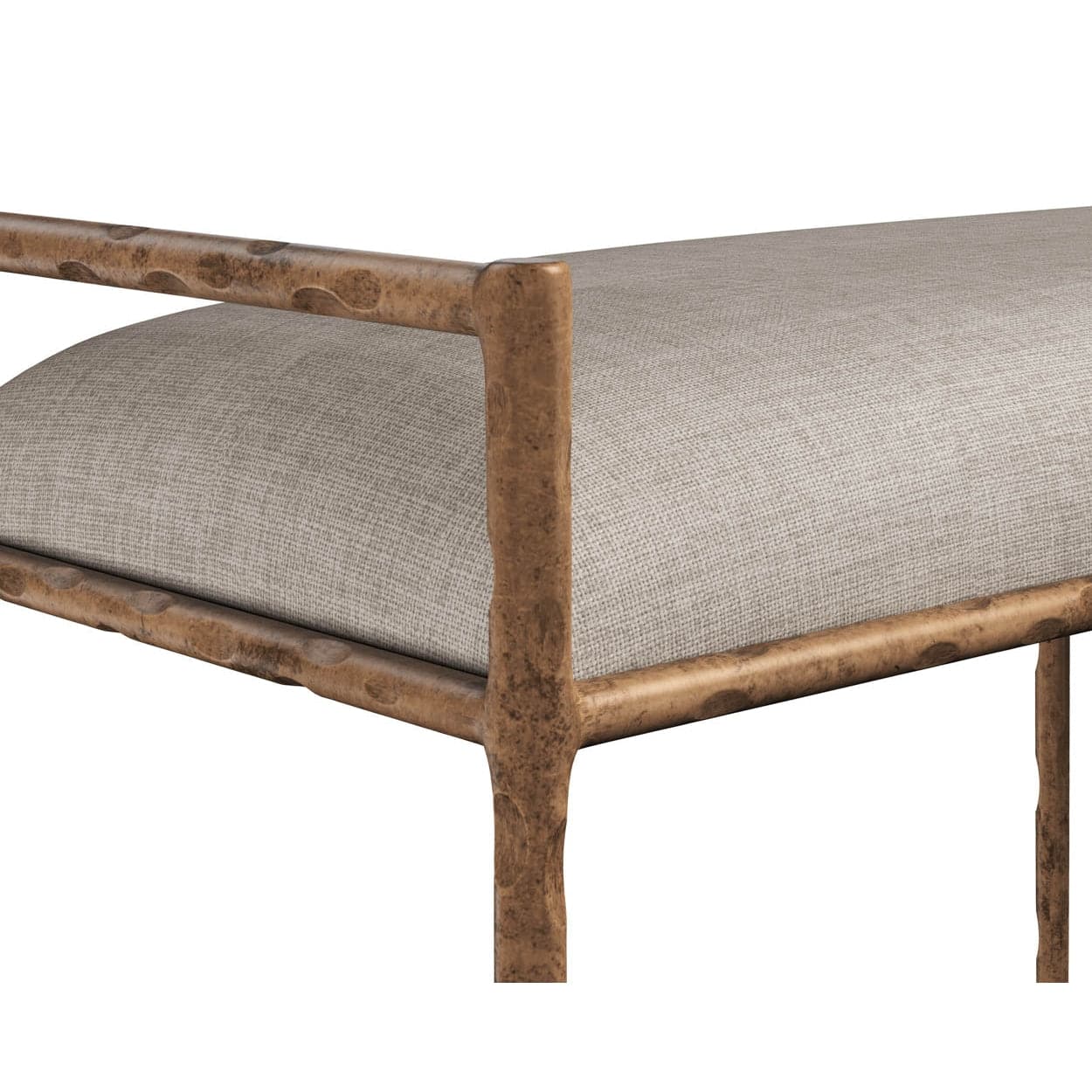 Esai Bench - Zenith Taupe Grey-Sunpan-SUNPAN-110136-Benches-3-France and Son