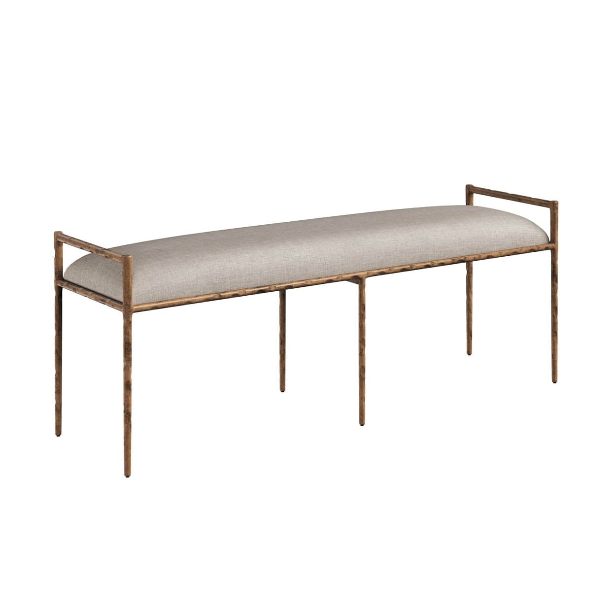 Esai Bench - Zenith Taupe Grey-Sunpan-SUNPAN-110136-Benches-1-France and Son