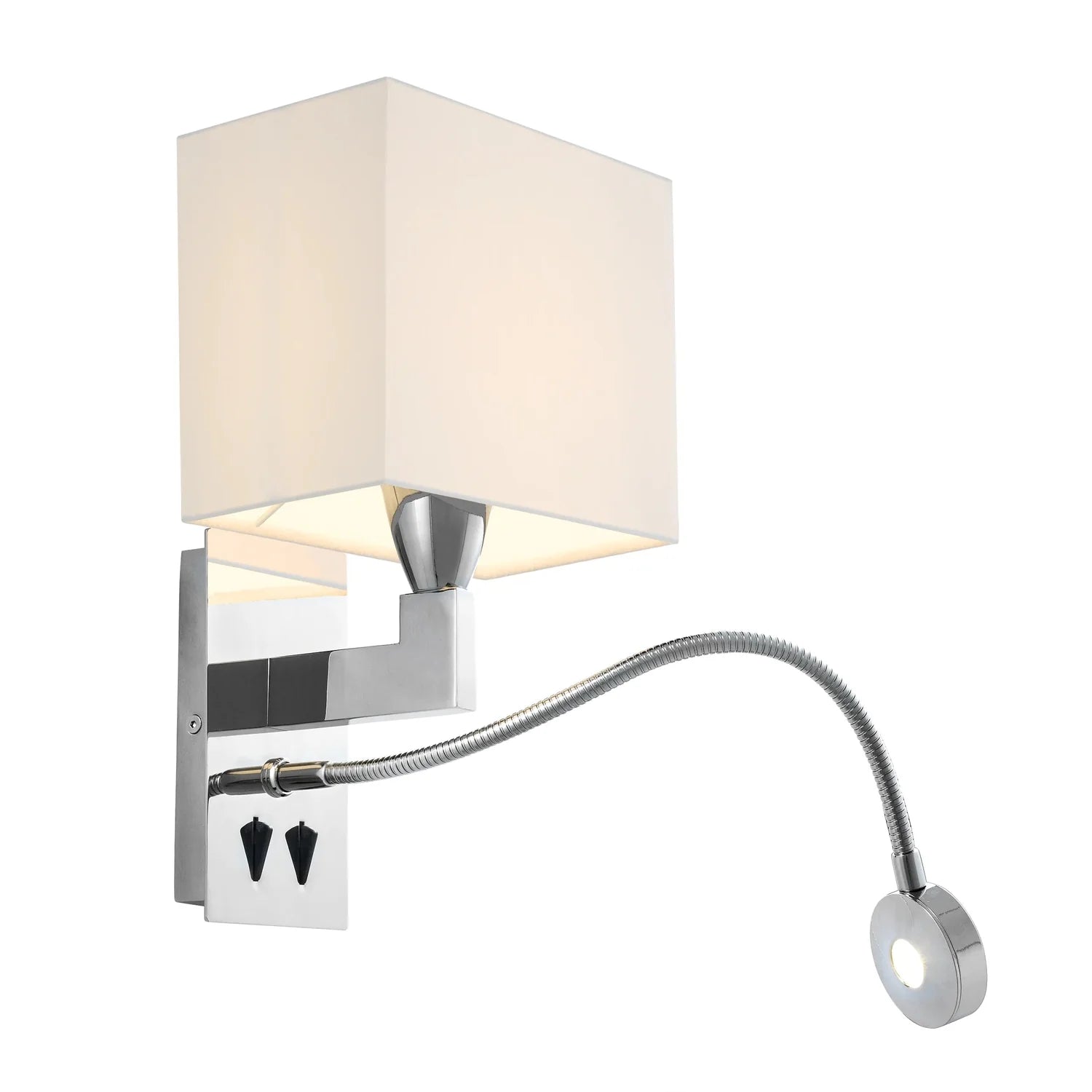 Wall Lamp Reading-Eichholtz-EICHHOLTZ-110155UL-Wall LightingNickel finish-1-France and Son