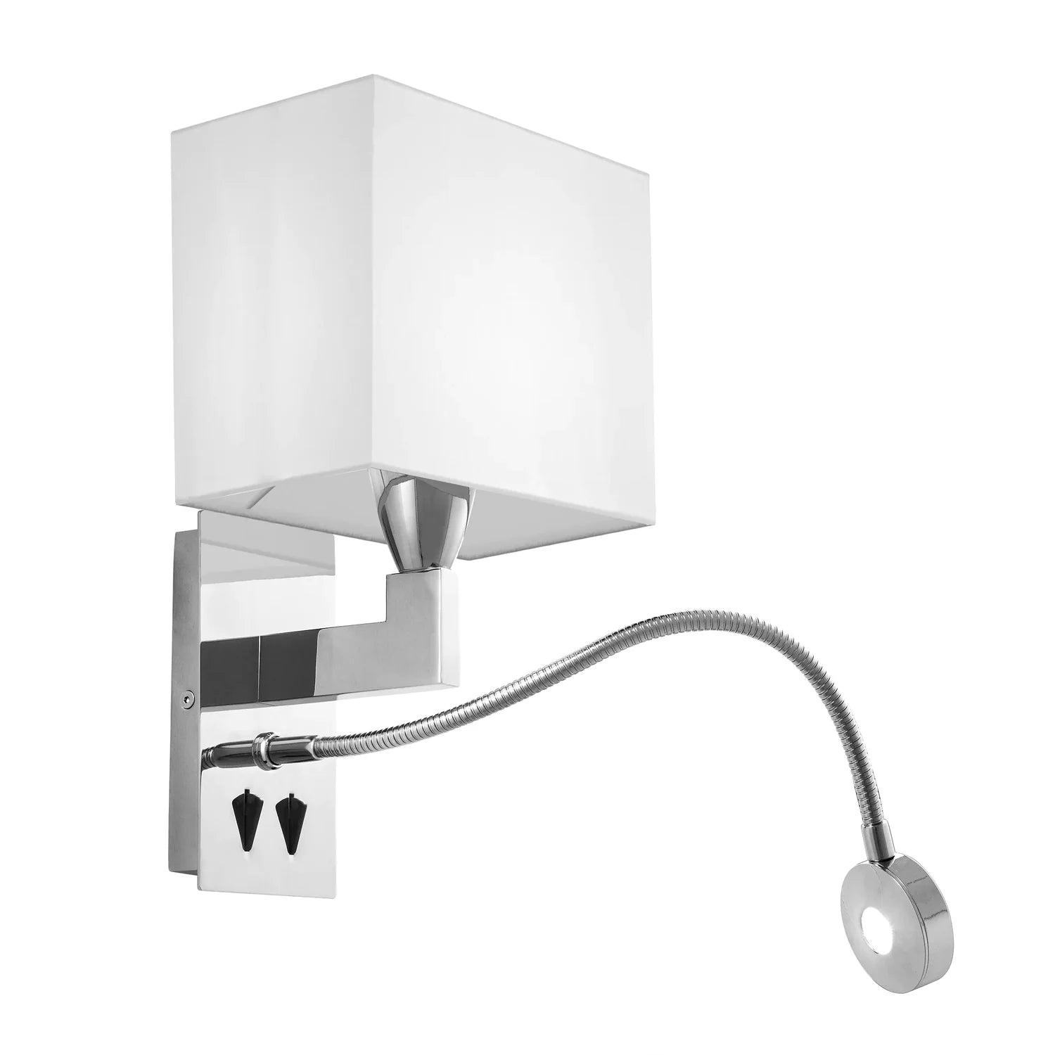 Wall Lamp Reading-Eichholtz-EICHHOLTZ-110155UL-Wall LightingNickel finish-3-France and Son