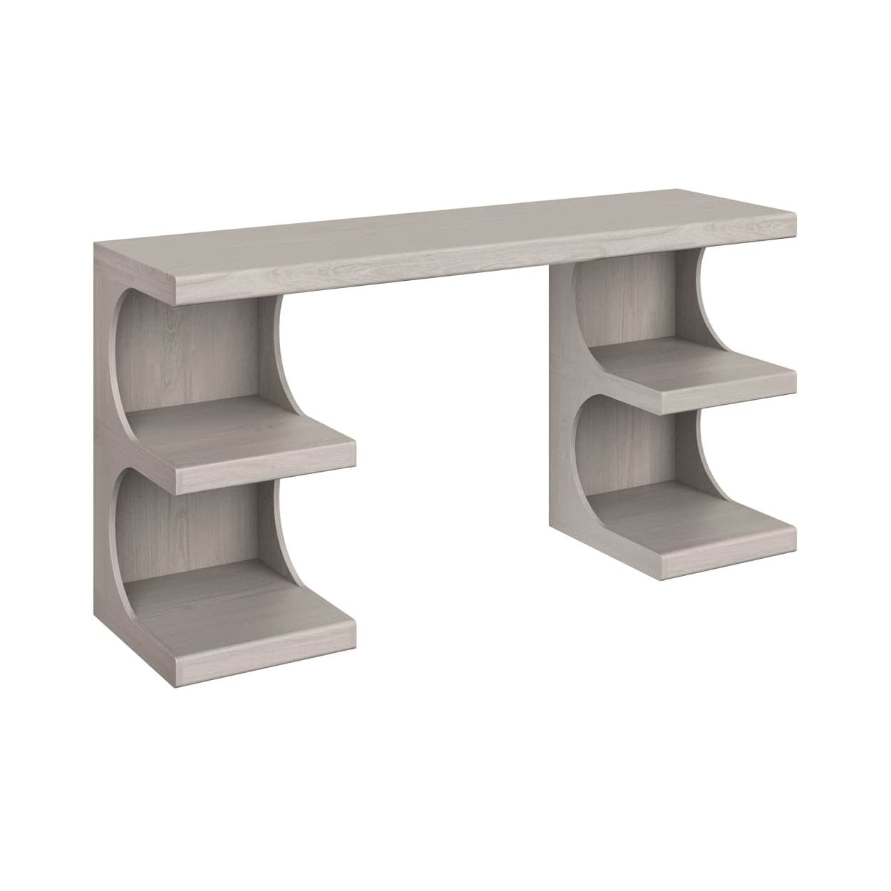 Catrine Desk - Grey-Sunpan-SUNPAN-110170-Desks-1-France and Son