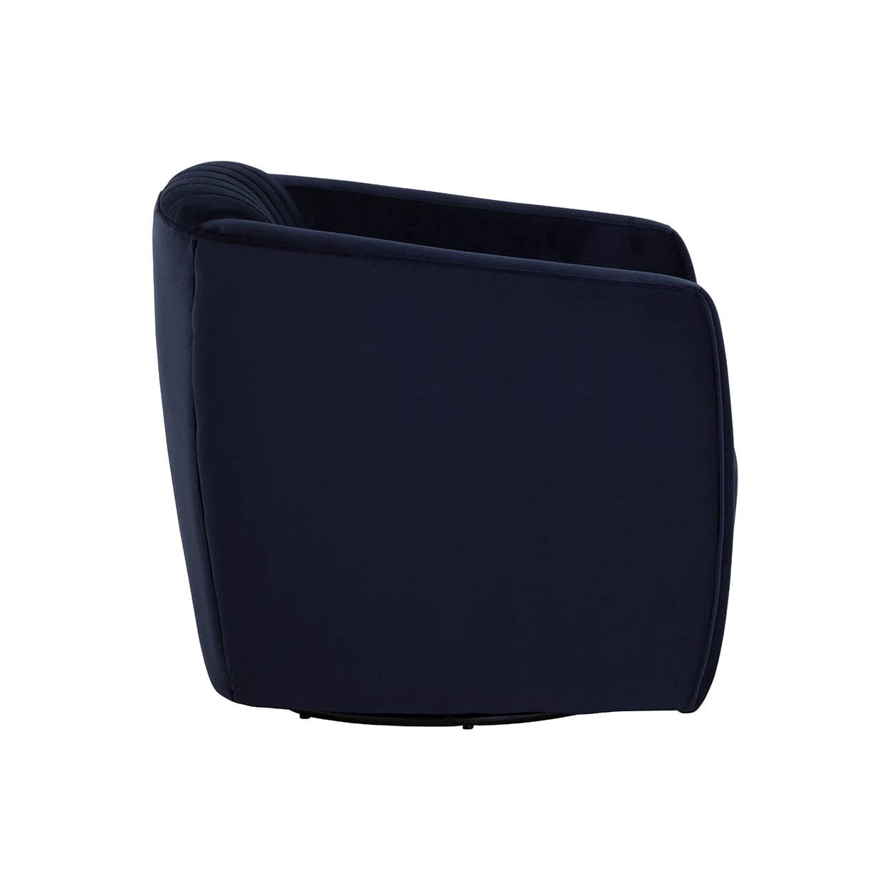 Garrison Swivel Lounge Chair - Abbington Navy-Sunpan-SUNPAN-110185-Lounge Chairs-4-France and Son