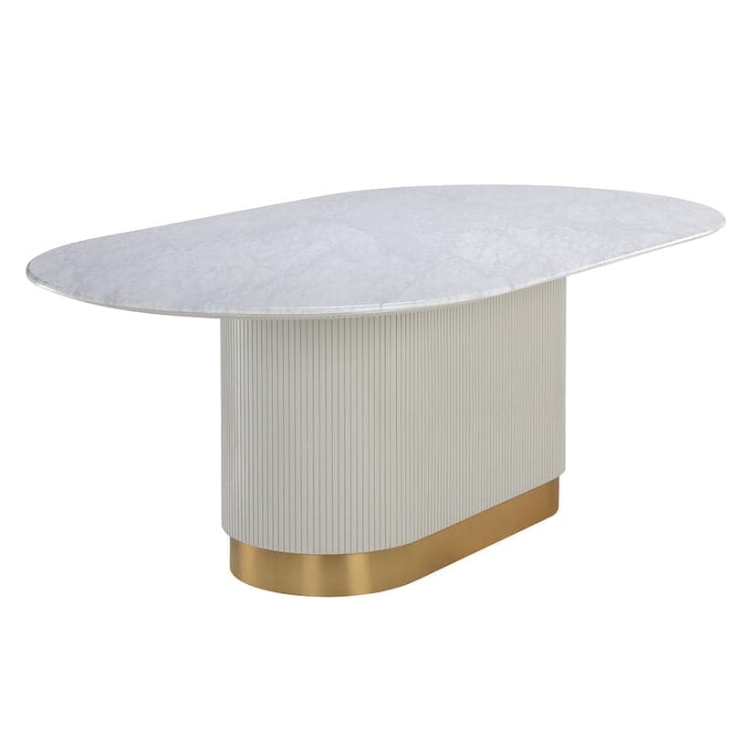 Paloma Dining Table - 84" - Oval-Sunpan-SUNPAN-110254-Dining Tables-1-France and Son