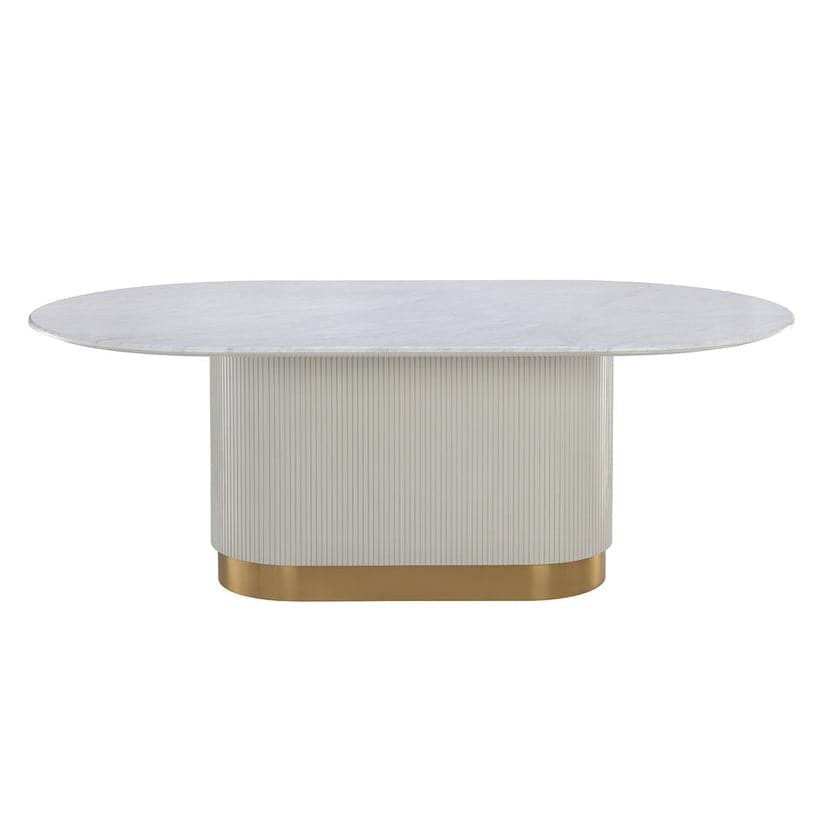 Paloma Dining Table - 84" - Oval-Sunpan-SUNPAN-110254-Dining Tables-3-France and Son