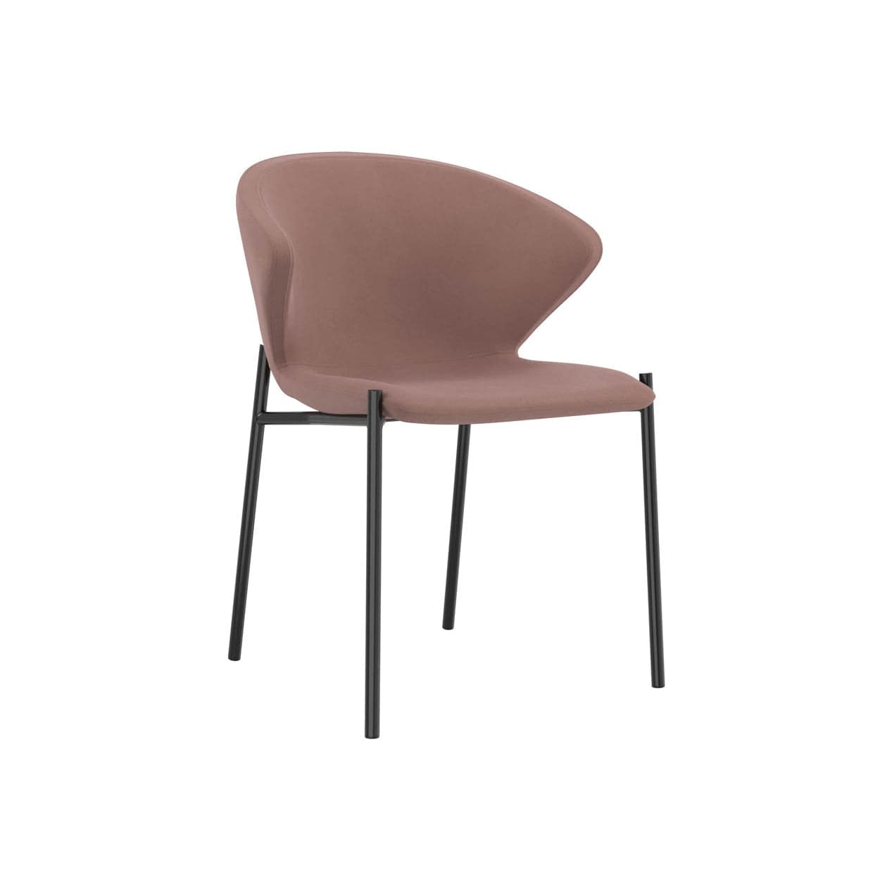 Eric Dining Chair-Sunpan-SUNPAN-110265-Dining ChairsAbbington Blush Purple-5-France and Son