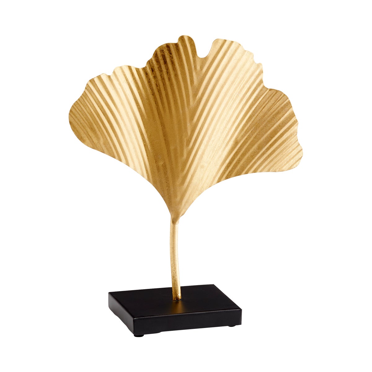 Palme D'Or Sculpture - Gold And Black - Medium-Cyan Design-CYAN-11034-Decorative Objects-1-France and Son