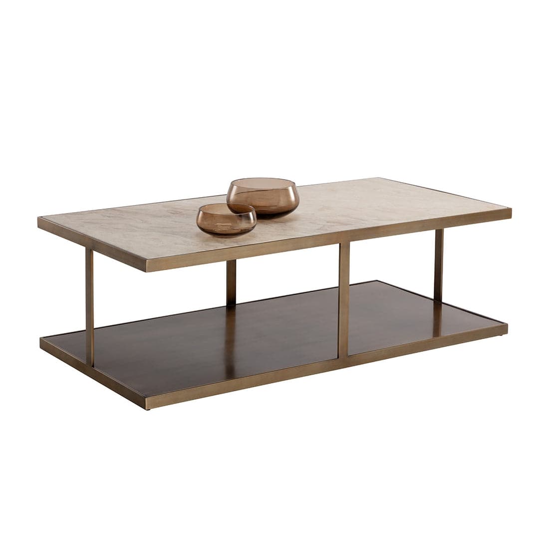 Kamali Coffee Table-Sunpan-SUNPAN-110375-Coffee Tables-1-France and Son