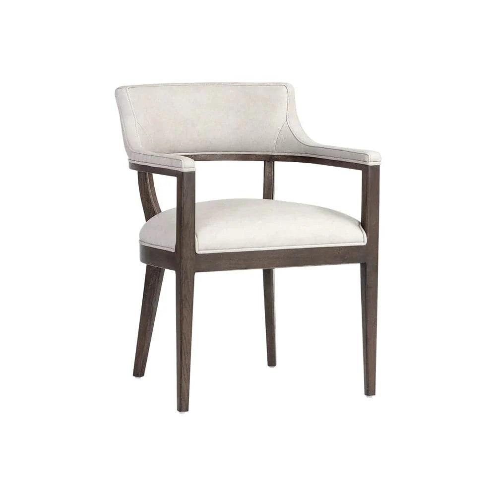 Brylea Dining Armchair-Sunpan-SUNPAN-110522-Dining ChairsBrown - Saloon Light Grey-9-France and Son