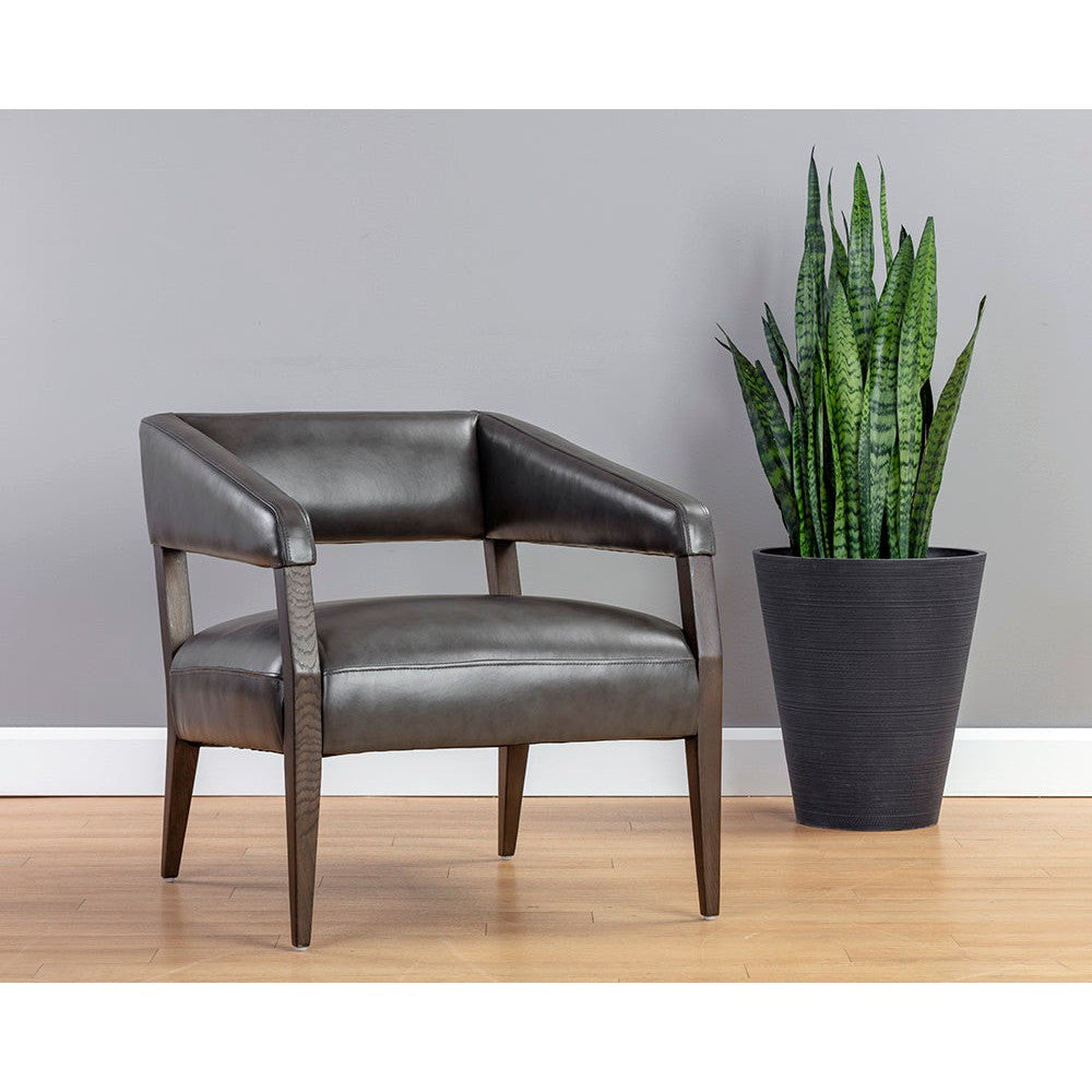 Carlyle Lounge Chair-Sunpan-SUNPAN-106094-Lounge ChairsSaloon Light Grey-2-France and Son