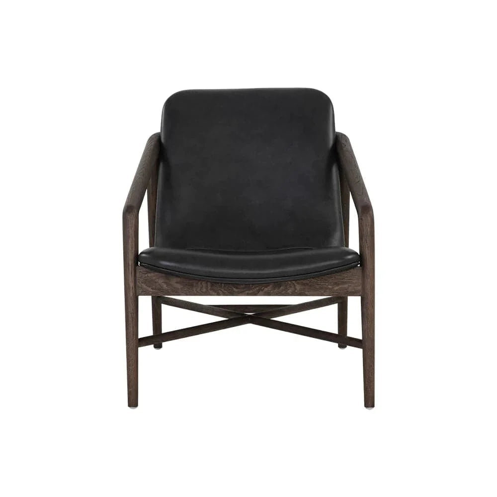 Cinelli Lounge Chair-Sunpan-SUNPAN-107289-Lounge ChairsSaloon Light Grey-Dark Brown-16-France and Son