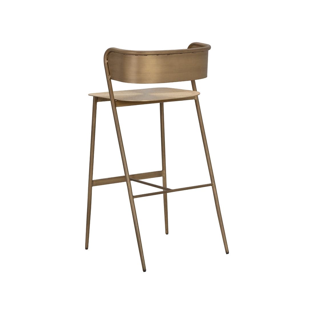 Keanu Stool-Sunpan-SUNPAN-106934-Stools & OttomansGunmetal-Barstool-8-France and Son