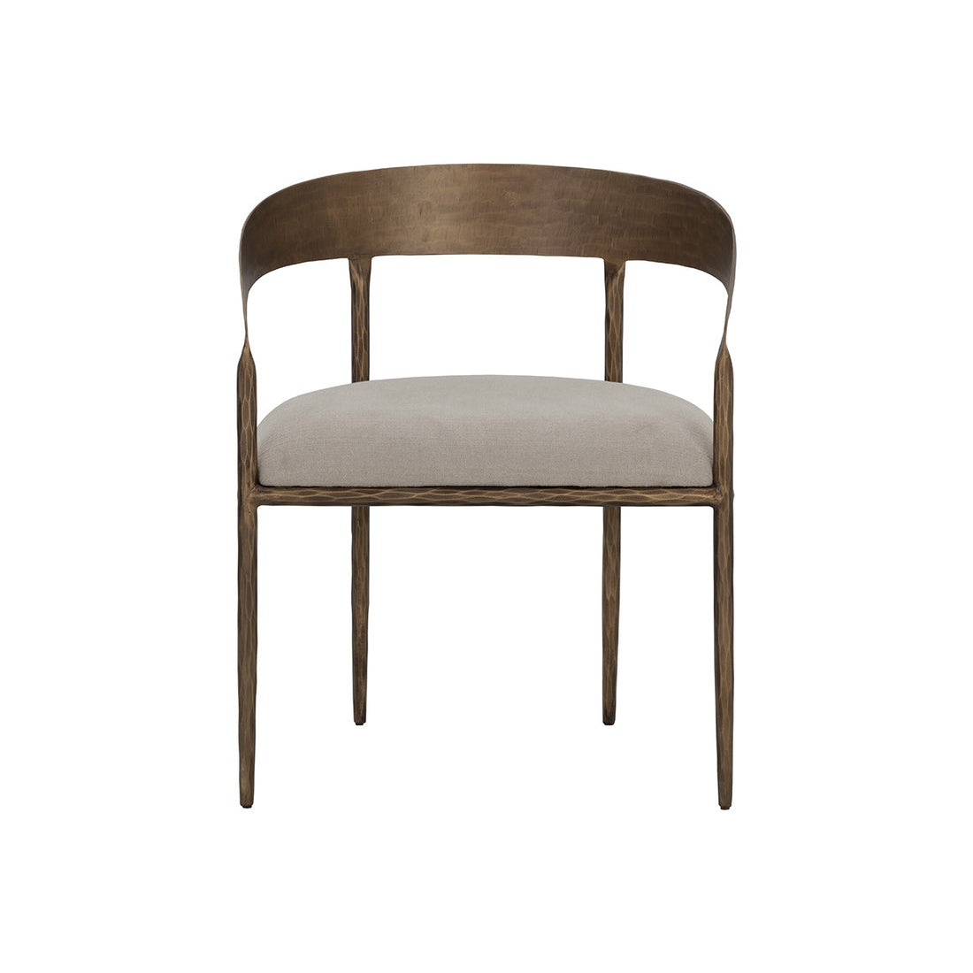 Zanatta Dining Armchair-Sunpan-SUNPAN-110999-Dining ChairsCharcoal Black-6-France and Son