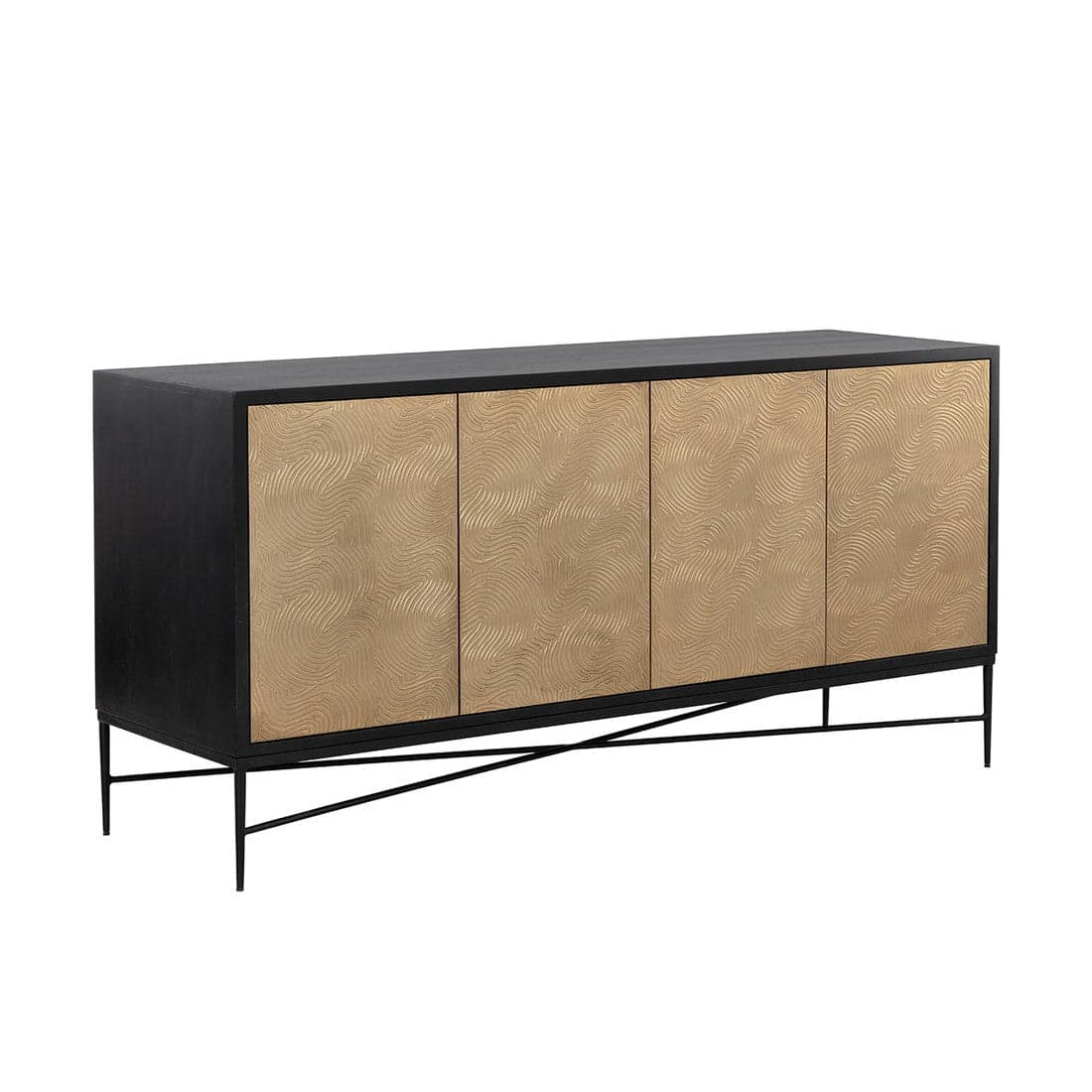 Algarve Sideboard-Sunpan-SUNPAN-111015-Sideboards & CredenzasBlack-4-France and Son