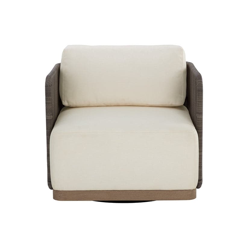 Ravenna Swivel Armchair-Sunpan-SUNPAN-111050-Lounge Chairs-2-France and Son