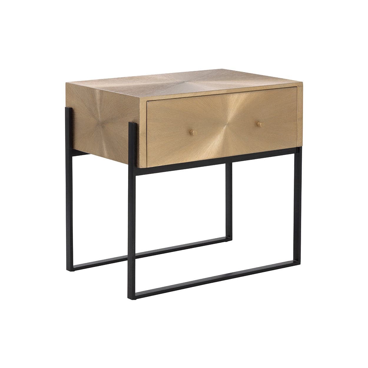 Modena Nightstand-Sunpan-SUNPAN-106021-NightstandsSmall-Gunmetal-7-France and Son