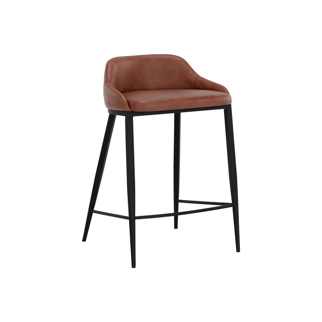 Astra Stool-Sunpan-SUNPAN-111083-Stools & OttomansCinnamon Brown-Counter-5-France and Son