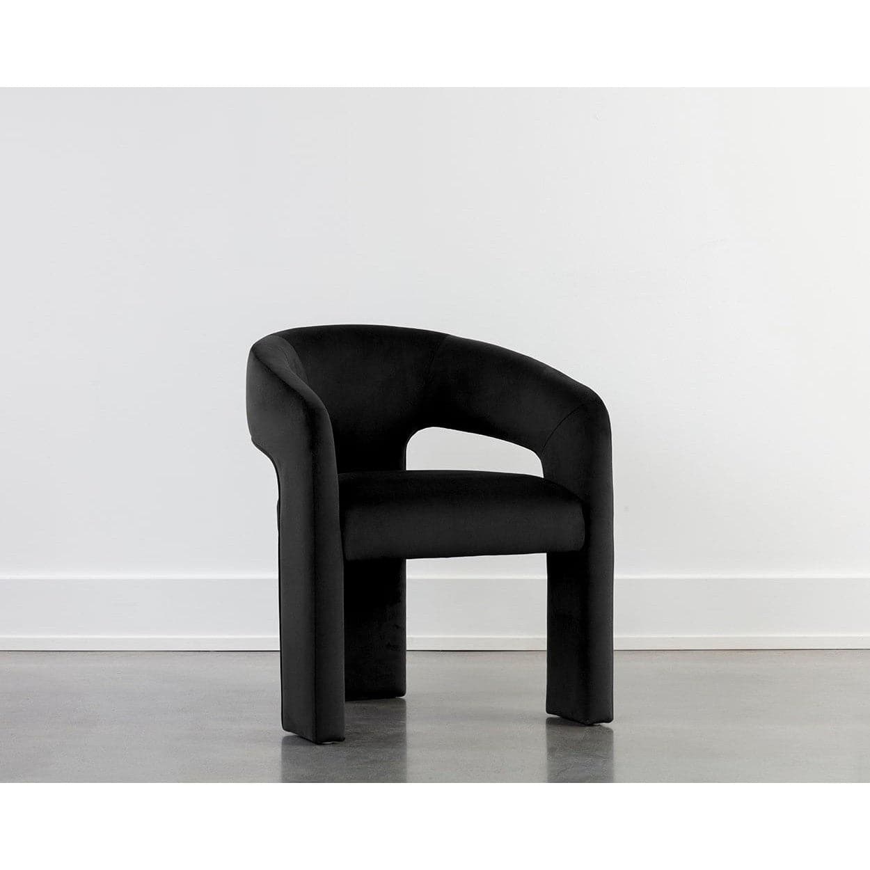 Isidore Dining Chair-Sunpan-SUNPAN-111096-Dining ChairsAbbington Black-2-France and Son