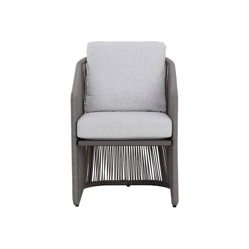 Allariz Dining Armchair - Greige / Warm Grey-Sunpan-SUNPAN-111153-Dining ChairsGreige-10-France and Son