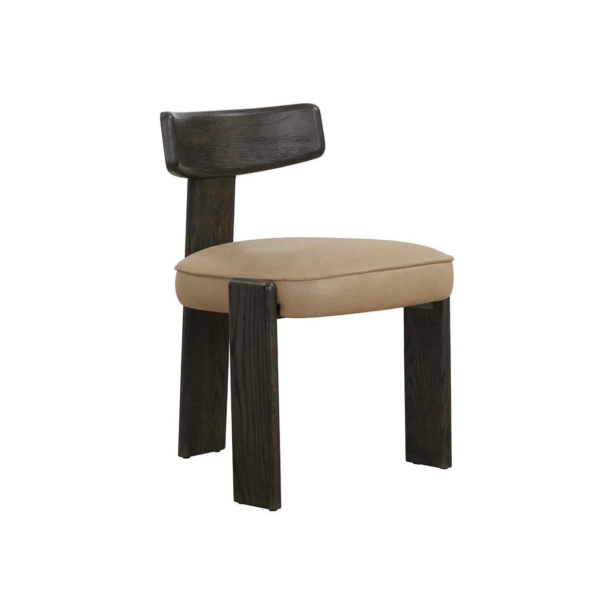 Horton Dining Chair-Sunpan-Dining ChairsDark Brown-1-France and Son