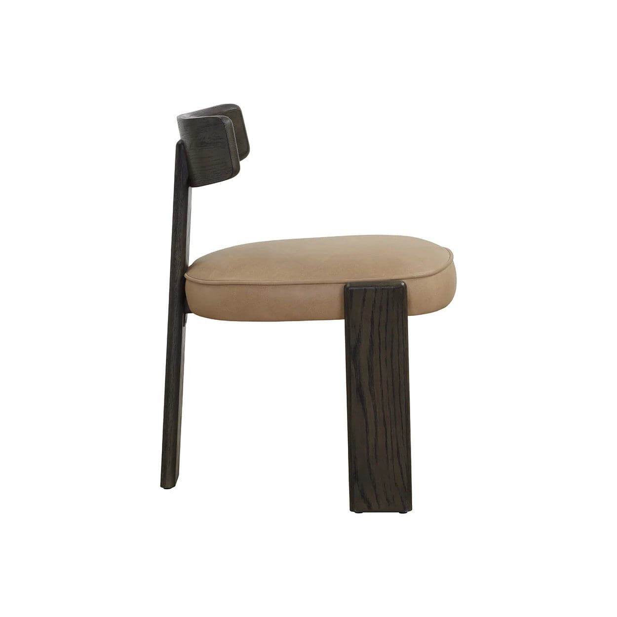 Horton Dining Chair-Sunpan-Dining ChairsDark Brown-3-France and Son