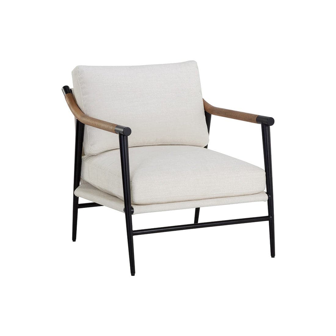 Meadow Lounge Chair-Sunpan-SUNPAN-111452-Lounge ChairsHeather Ivory Tweed-6-France and Son