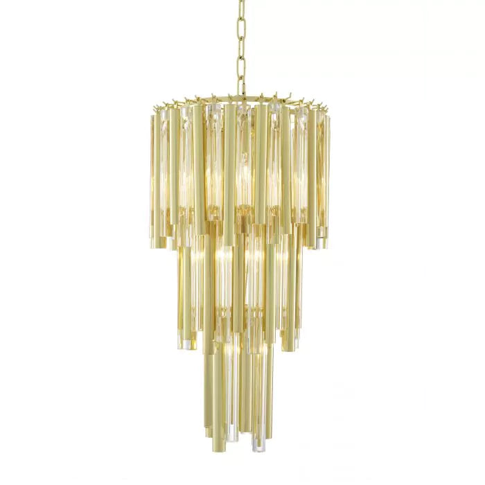 Chandelier Gigi S-Eichholtz-EICHHOLTZ-111530UL-ChandeliersGold Finish-3-France and Son