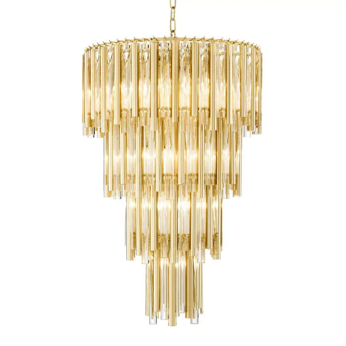 Chandelier Gigi L-Eichholtz-EICHHOLTZ-111532UL-ChandeliersGold Finish-4-France and Son